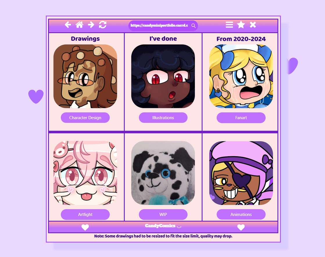 V1- Mini Portfolio Website (2024)